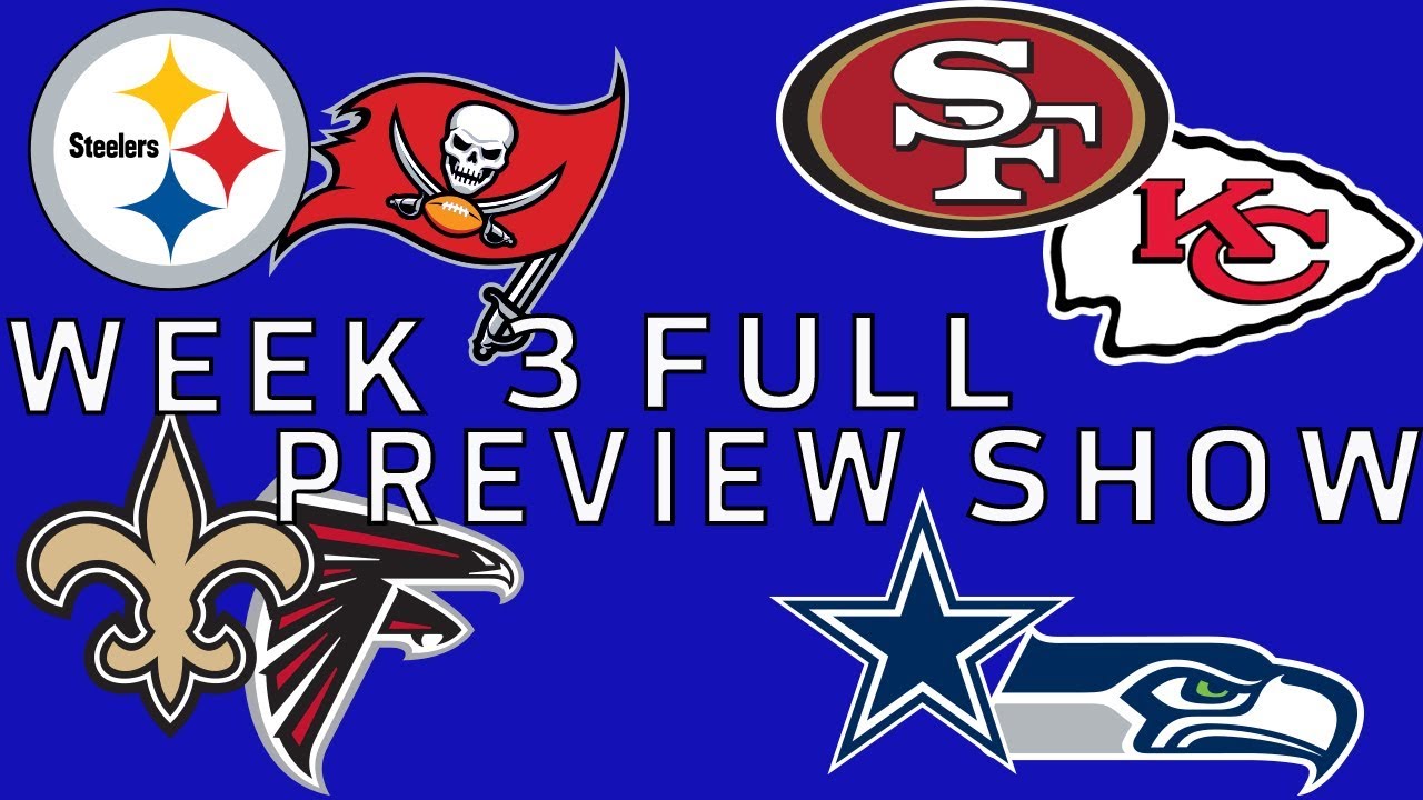 Week 3 Full Preview Show NFL Network YouTube