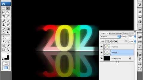 Learn Photoshop - How to Create a Multicolor Text Effect | Part 2