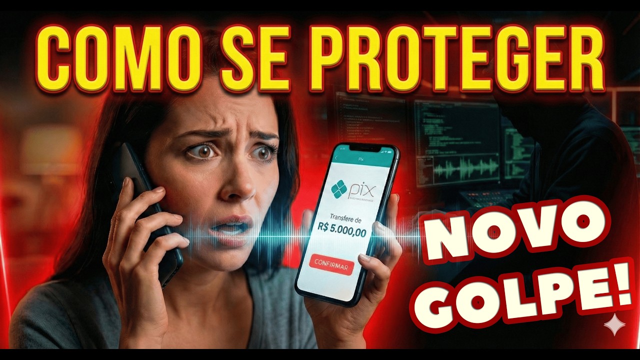Esse Novo Golpe com IA Pode Fazer Você Enviar um Pix Sem Perceber