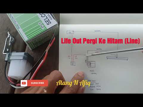 SELCON Photo Cell | Photo Control | Cara, Tutorial, Teknik Memasang Sensor Lampu Automatic Dgn Mudah