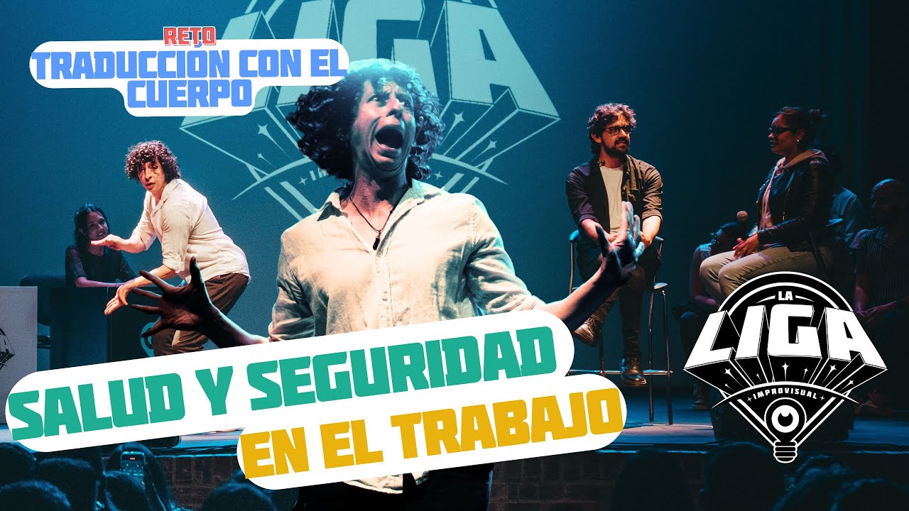 LA LIGA IMPROVISUAL - CAP 21 - VICTOR TARAZONA TRADUCE UNA ENTREVISTA CON SU CUERPO