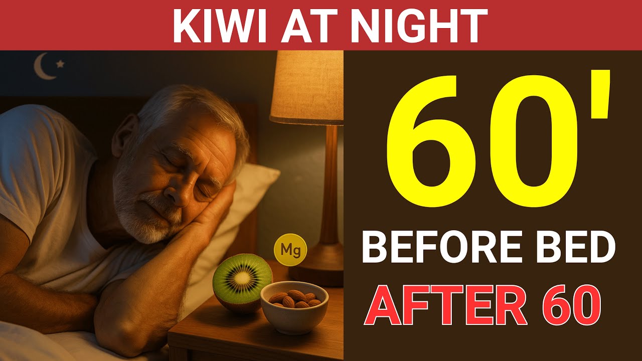 Always Include This Snack After 60 for Better Sleep  | senior health stories