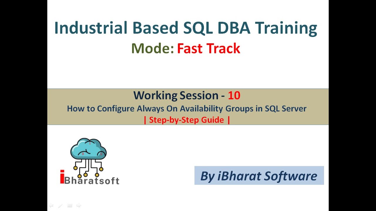 26. Configure Always On Availability Groups in SQL Server | Step-by ...