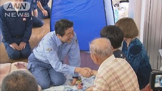 被災地を視察　安倍総理「観光は温泉県の原動力」(16/06/04)