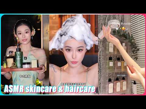 Mitsuisen☘️Aesthetic ASMR Skincare & Haircare Routines✨Satisfying skincare asmr🍃Beauty Secrets🌿521