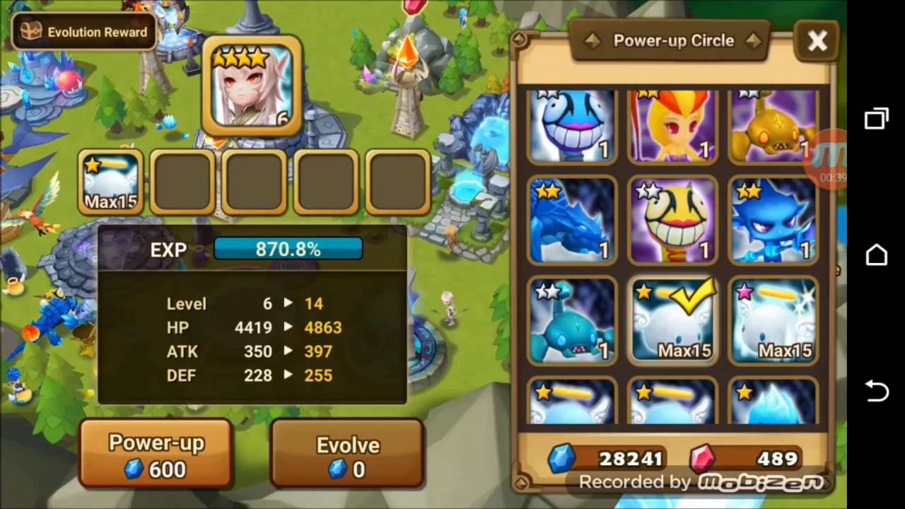 Summoners War: How to Use an Angelmon for Fast Levels!