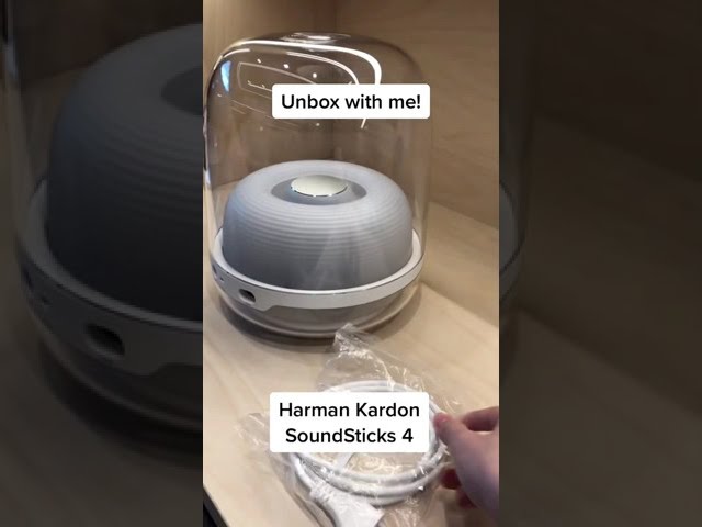 Unboxing Harman Kardon Soundstick 4 Speaker Bluetooth Wireless