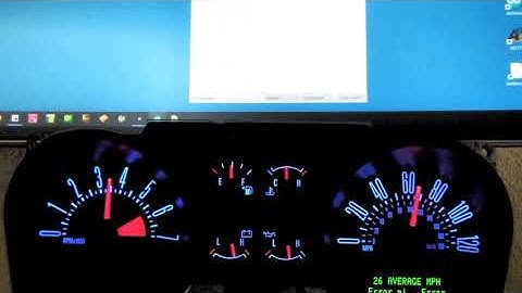 Ford Mustang Instrument Cluster with Arduino CAN-Bus