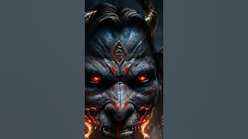 Thumbnail of Asking AI what the Prince of Hell looks like. #shorts #ai