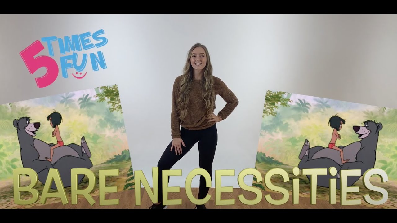Fun dance class choreography to Bare Necessities from the movie 