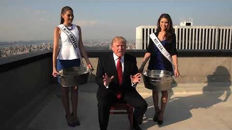 Donald Trump ALS Ice Bucket Challenge