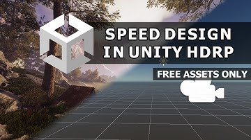Mountain meadow - Free assets only | Speed Level Design | Unity | HDRP