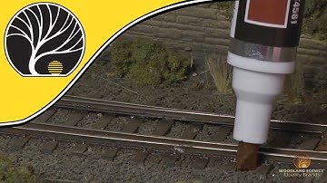 Track Painters - Model Railroad Track Weathering Tool | Woodland Scenics | Model Scenery