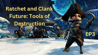 Ratchet and Clank Future: Tools of Destruction - Conquering Stratus City on Planet Kortog! | EP3