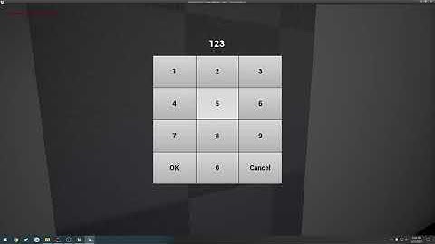Unreal Engine C++ Escape Room Game #35: "Open Door via Key Code"