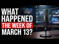 Current Events and Updates March 13  2026
