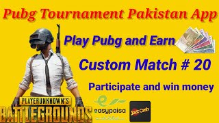 Pubg Mobile Tournement Pakistan 2020# Participate in Tournament and Earn Money # Custom Match 20 screenshot 2