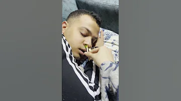 شلت شعر انفه وهوا نايم 