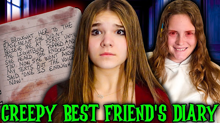 I Found My Creepy Best Friend's SECRET DIARY!