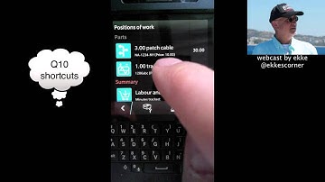 BlackBerry Q10 Shortcuts too fast ?