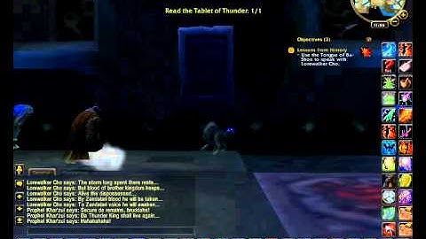 WoW MoP quest - Lessons from History