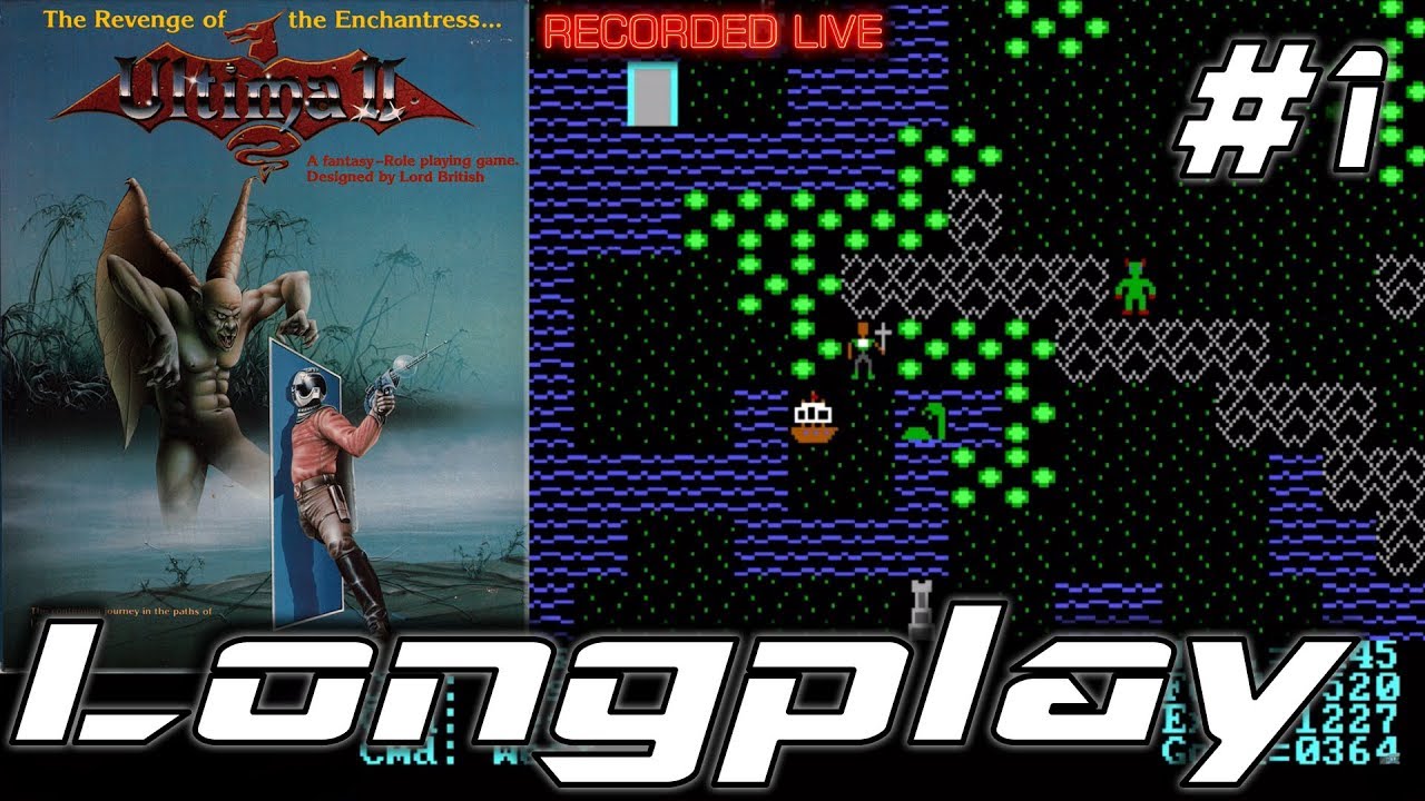 Let's play Ultima II | Richard Garriott 1982 | #1