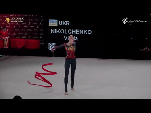 Vlada NIKOLCHENKO (UKR) Ribbon RGI SENIOR Miss Valentine Tartu 2024