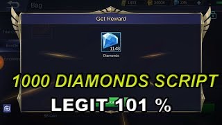 New Mobile Legends! Diamonds Script 2019 | Free Download Link screenshot 4