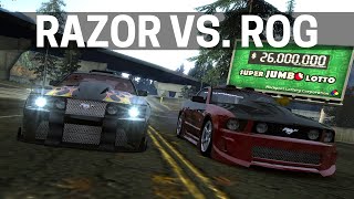 NFS Most Wanted - RAZOR vs. ROG Full Race