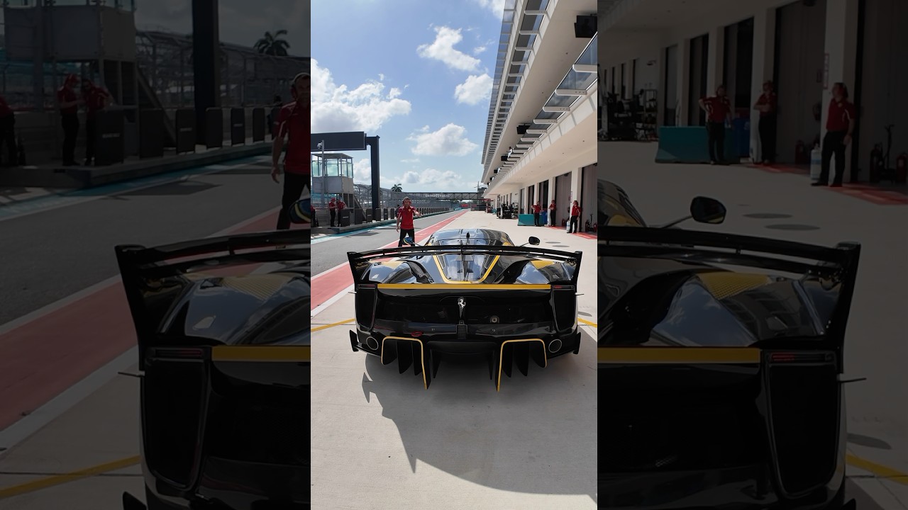 The Ferrari FXXK EVO is locked, loaded, and ready to unleash pure racing fury.