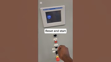 Automated conveyor control with PLC Allen-Bradley