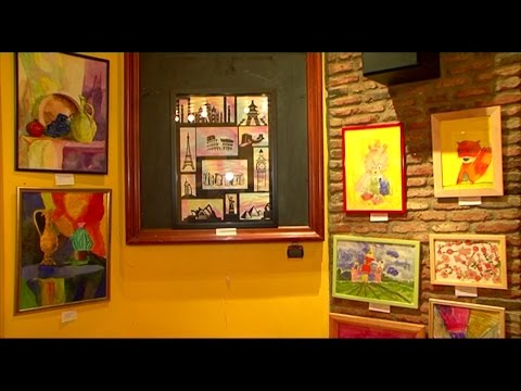 Top Kids - საკვირაო სკოლამ \"Kids.ge\" 2 წლის იუბილეზე გამოფენა მოაწყო