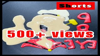 Shorts - Cartoon Characters, Pancake Art Challenge, Popeye, Cartoon Drawing, Popeye Drawing, Movie