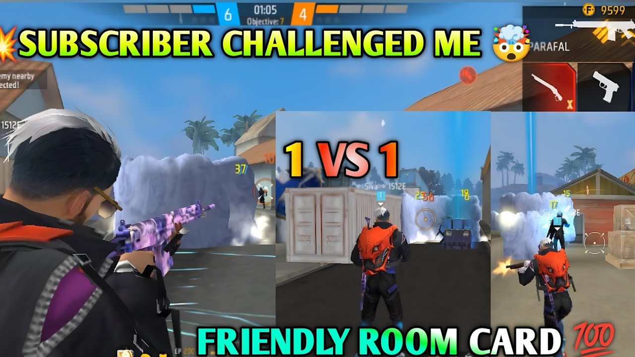 😡1 VS 1 CS ROOM CARD PUSH GROZA-X+UMP 🔥|1 VS 4 M1887-X STRIKE  RATE 999%🇮🇳|