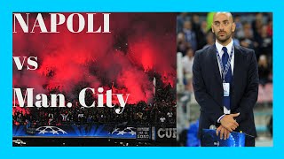 Decibel Bellini speaker San Paolo Napoli vs Manchester City Champions League