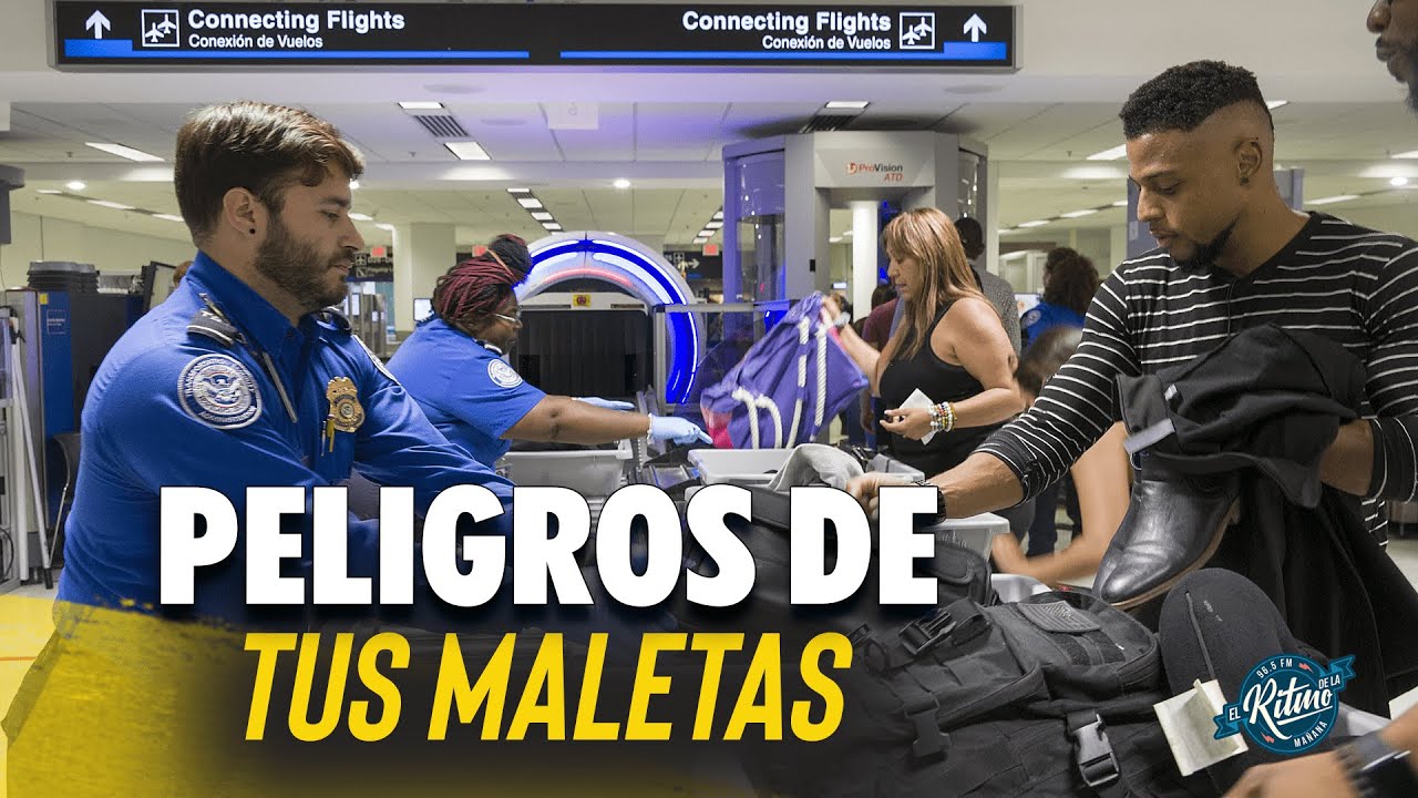 El miedo a que te revisen la maleta en el aeropuerto - YouTube