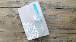 DIY Leather Notebook with the Cricut Maker