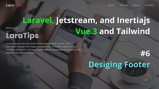 Part 6 - Designing Footer screenshot 5