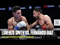 Fight highlights  lorenzo smith vs fernando diaz