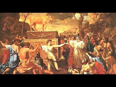 ოქროს ხბოს ჩამოსხმული კერპის თაყვანისცემიდან ხატებისა და სიწმინდეების თაყვანისცემაში..