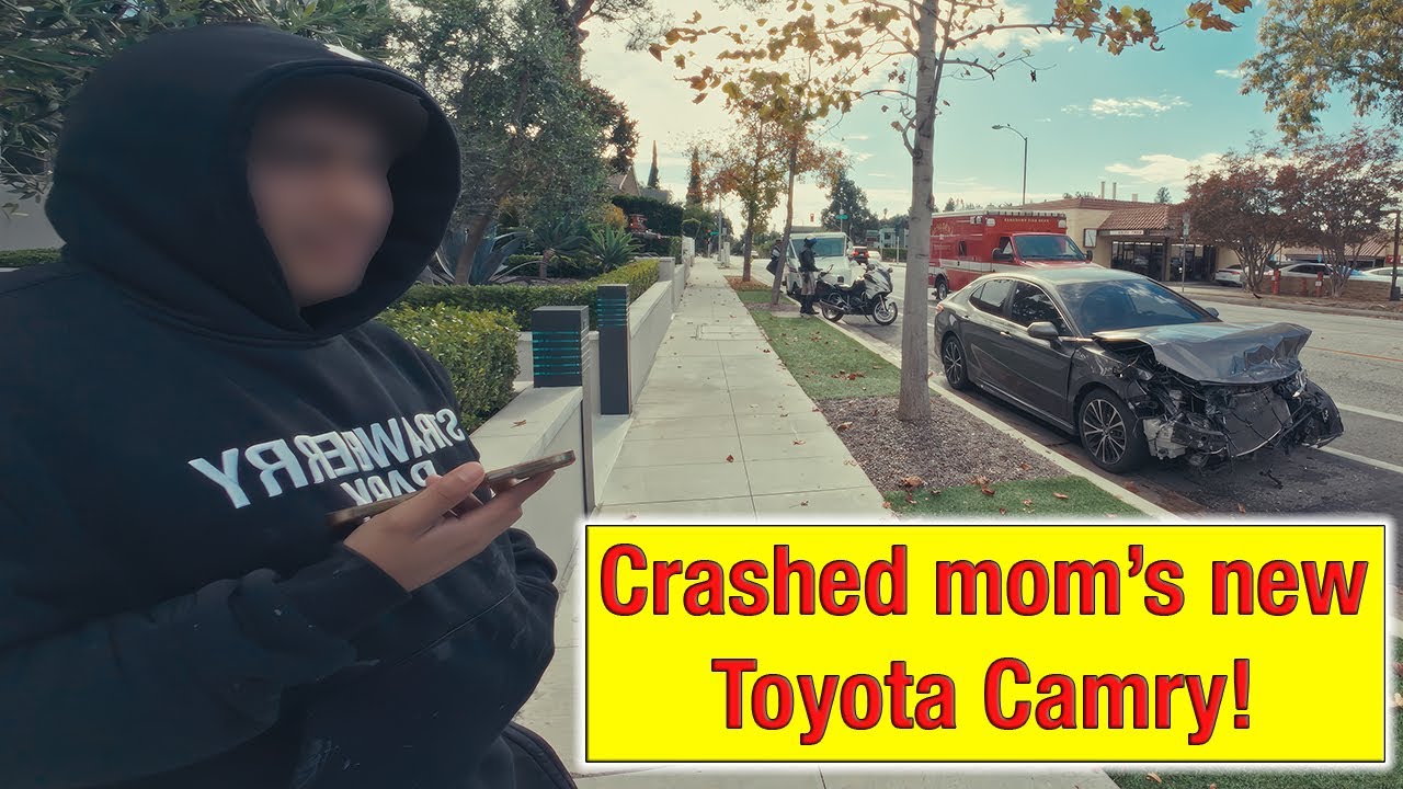 Экстренная эвакуация полицией (разбил Тойоту своей мамы)