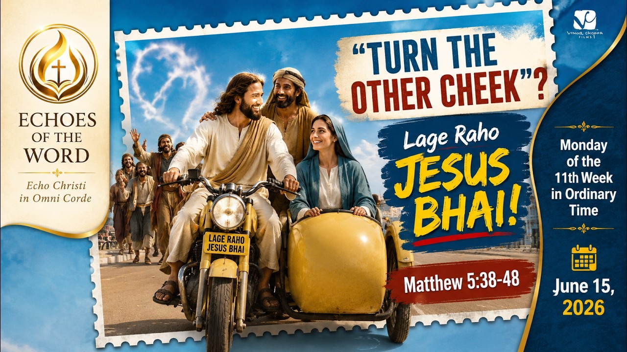 "Turn the Other Cheek?" | Lage Raho Jesus Bhai! | Matthew 5:38-48/ECHOES OF THE WORD/catholic homily