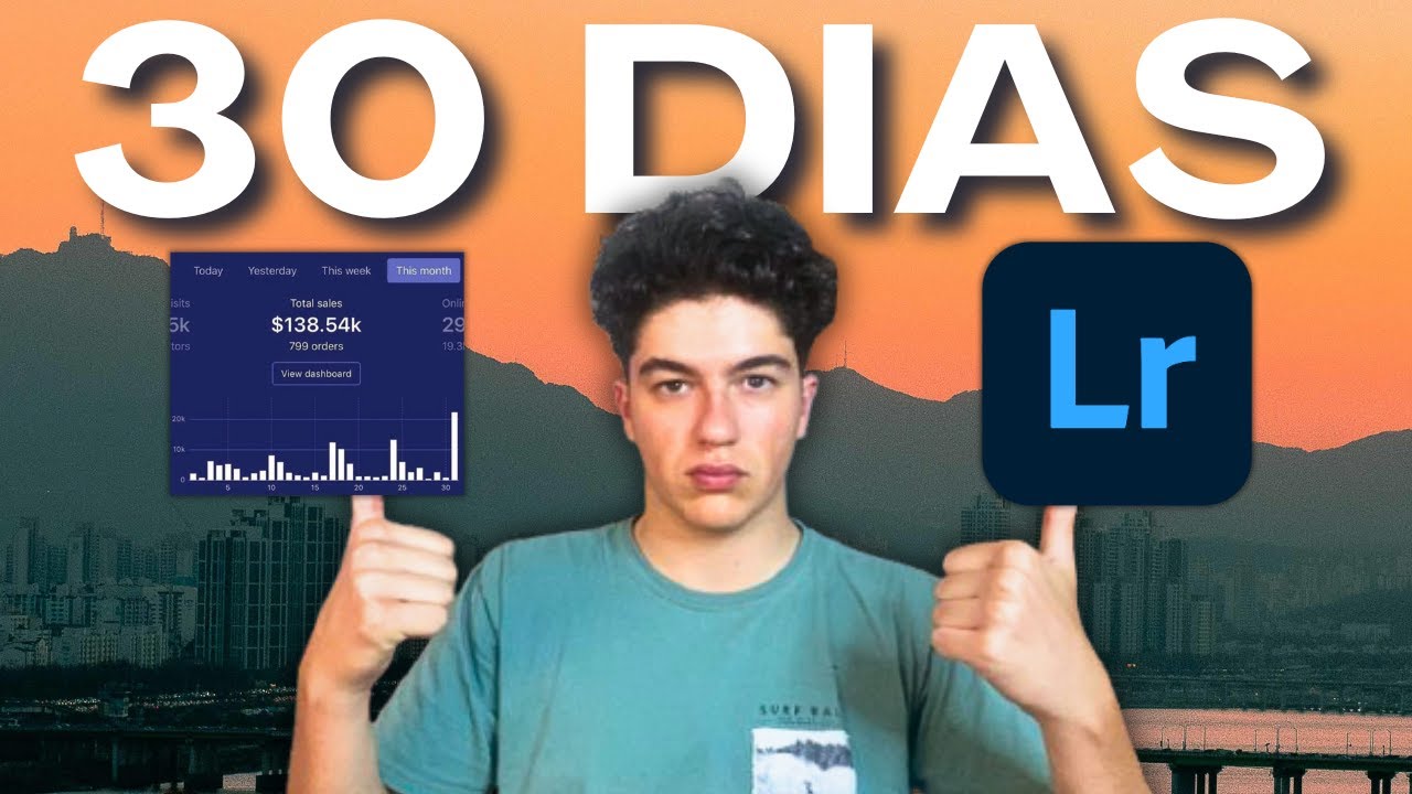 Intenté Vender Presets de Lightroom durante un Mes | Ganar Dinero Vendiendo Fotos y Filtros