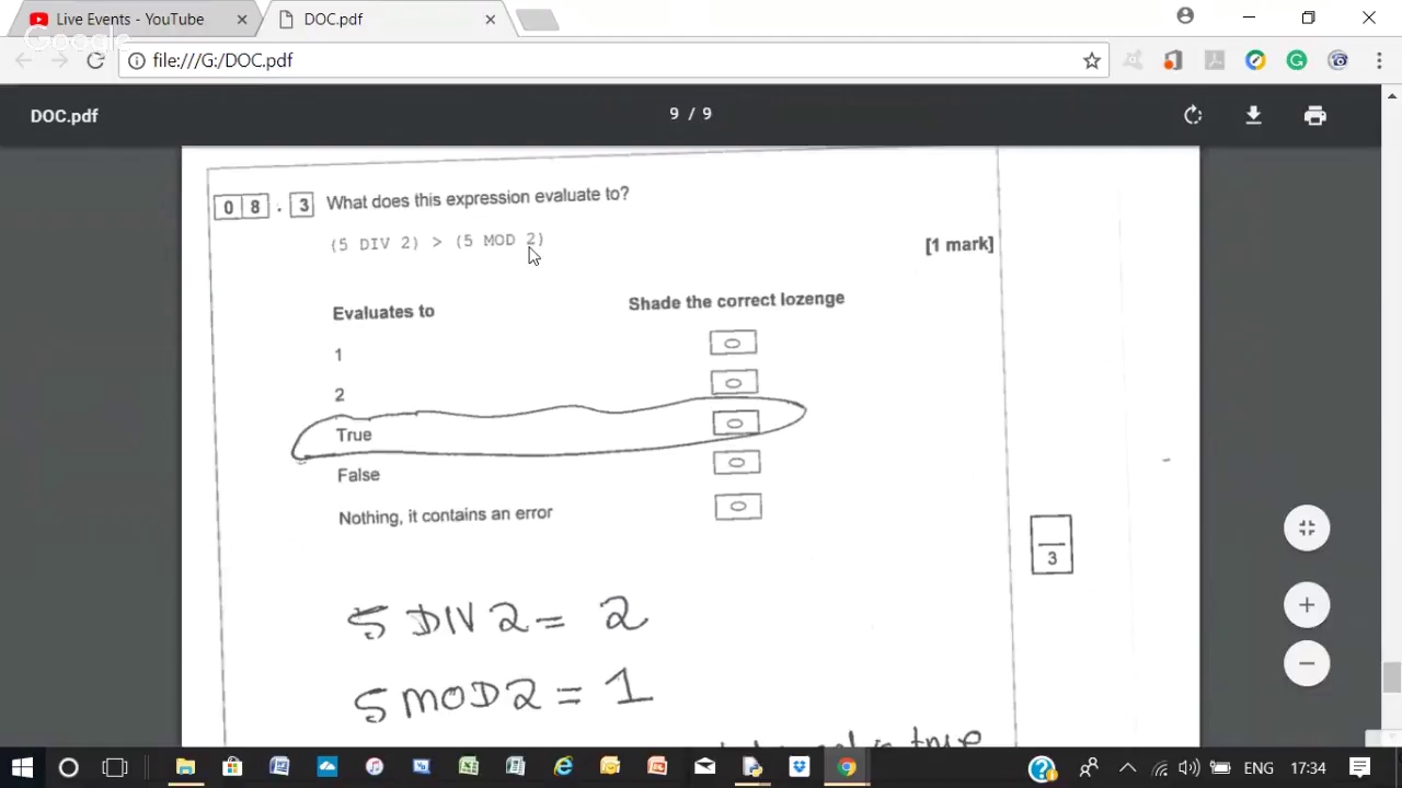 AQA GCSE Computer Science Paper 1 - Additional Questions - YouTube