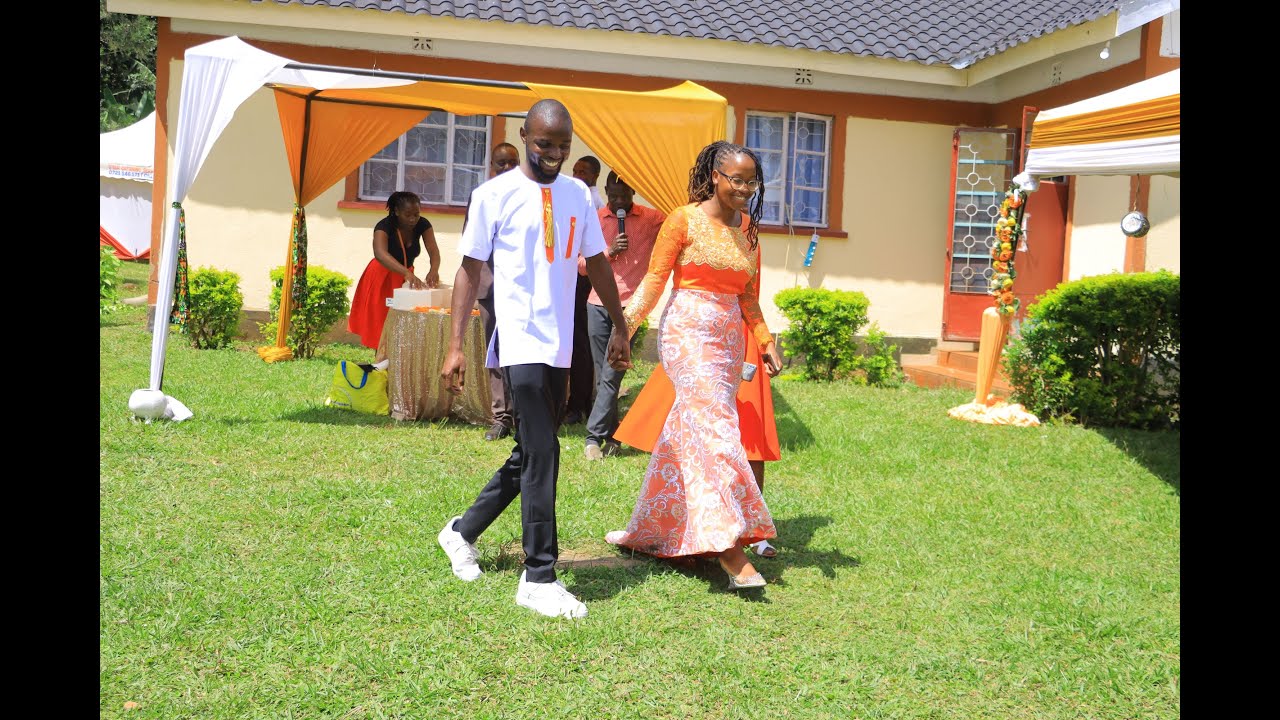 Faith & Steve Nyombo/Ekerorano Ceremony // Davido Graphics - YouTube