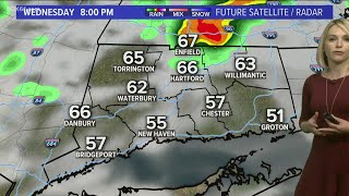 Chance for a showers and storms (in spots) tonight, more rain in store for Thursday