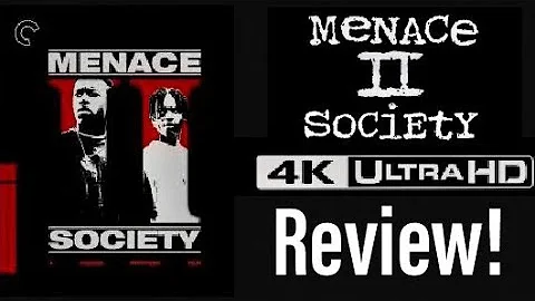 Menace II Society (1993) 4K UHD Blu-ray Criterion Collection Review!