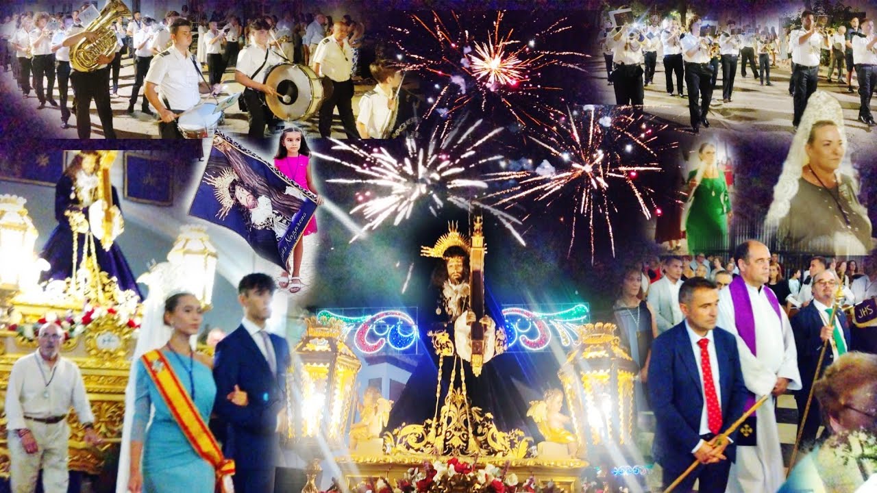 Fiestas Patronales de Tembleque. Procesión en Honor a Ntro Padre Jesús Nazareno. 24-8-2025.