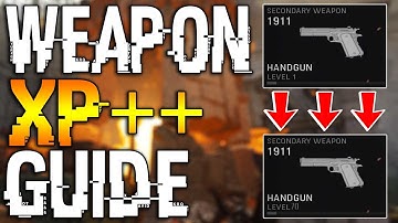 INSANE SECRET WEAPON XP METHOD IN VANGUARD! CALL OF DUTY: VANGUARD FASTEST WEAPON MAX LEVEL GUIDE!