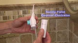 Filling & Using Your Power Floss™ Dental Water Jet